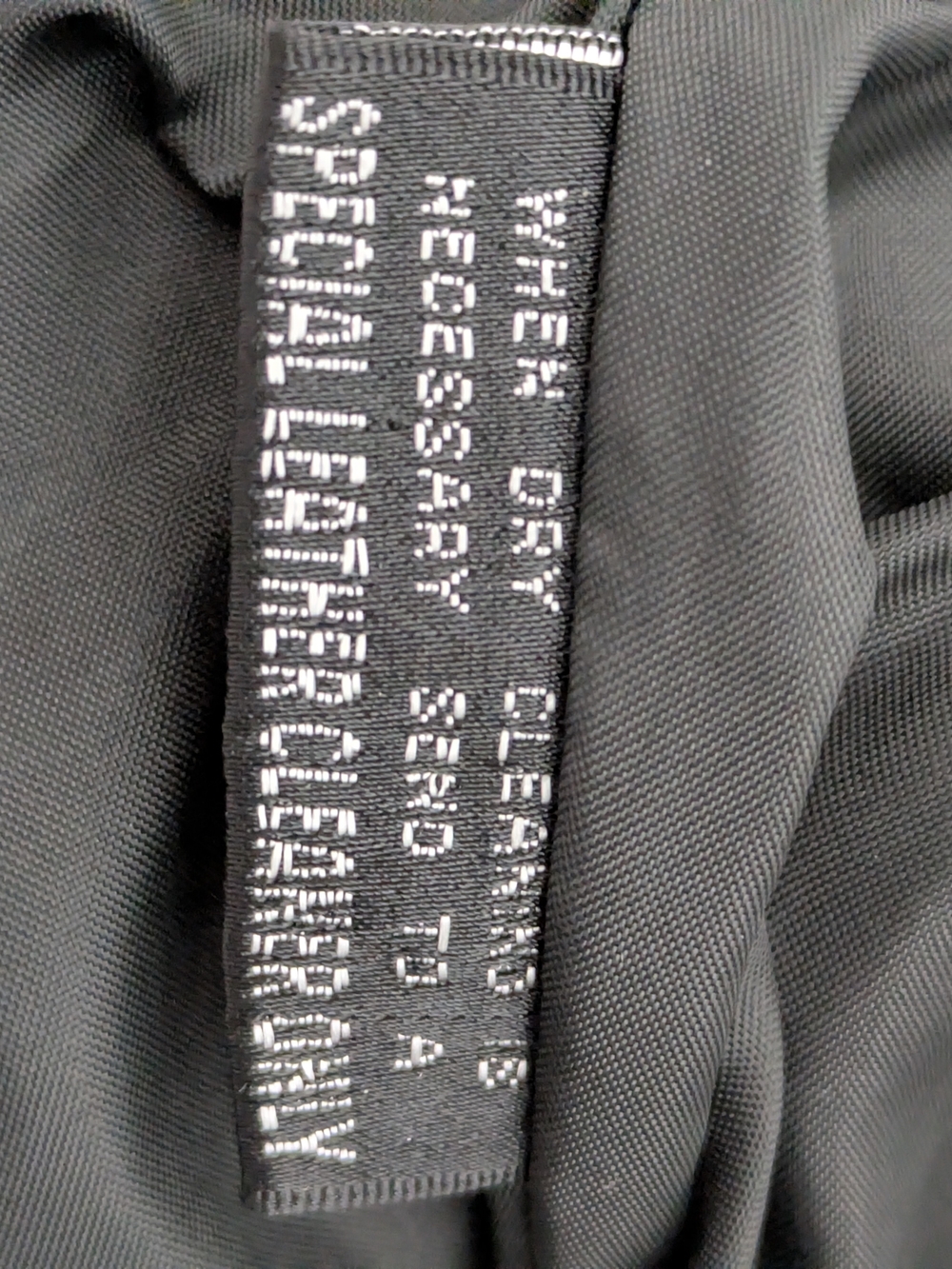 Vintage Black Leather Cropped Jacket Women’s L Fitted Waist Textured Button Fron - Picture 10 of 10